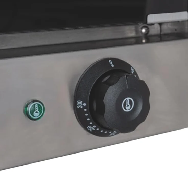 GastroHero Heißluftofen ECO 4 Bleche, Edelstahl, Umluftofen für Gastronomie, 62 Liter, 230 V, Temperaturbereich bis 300°C – Bild 8