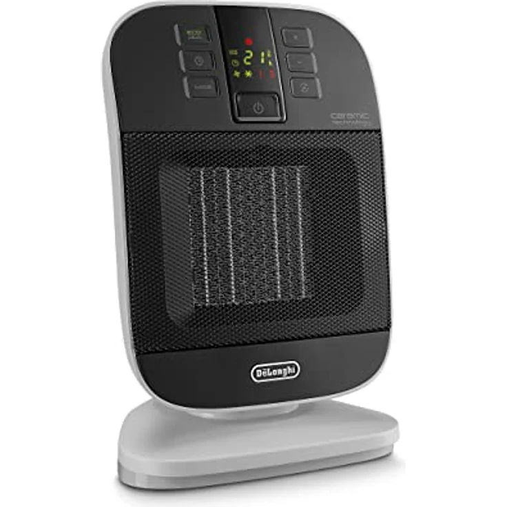 De Longhi hfx60 V20 Heizlüfter Ceramico senkrecht, weiß-schwarz, Heizlüfter – Bild 3
