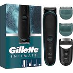 Braun Gillette INTIMATE Trimmer i5, Elektrorasierer für den Intimbereich mit SkinFirst-Technologie, kabellos und wasserdicht, Schwarz