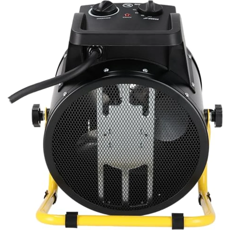 Dedra Elektrischer Heizlüfter PTC 5.0kW, Schwarz – Bild 7