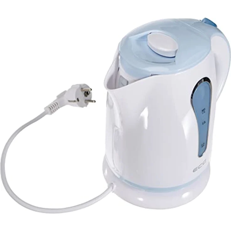 ECG RK 1022 Blue, Wasserkocher, 1 Liter, Blau-weiß, Plastik – Bild 3