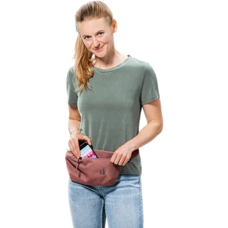 deuter Umhängetasche Avengo 1.5, Caspia (hellrot), praktisch – Bild 3