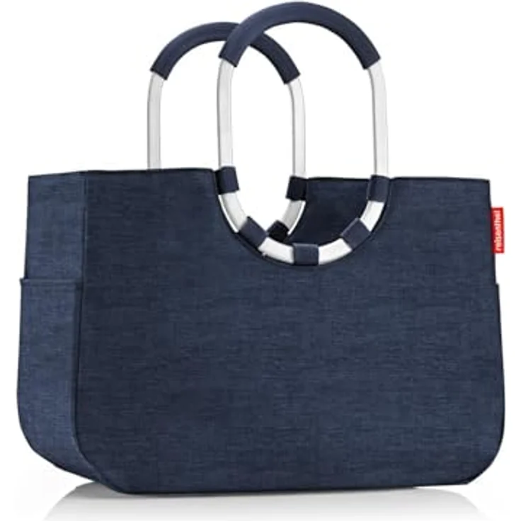 reisenthel Loopshopper L, Shopper Tasche 46 cm, grau, 100% PET, 46 x 25 x 34.5 cm – Bild 4