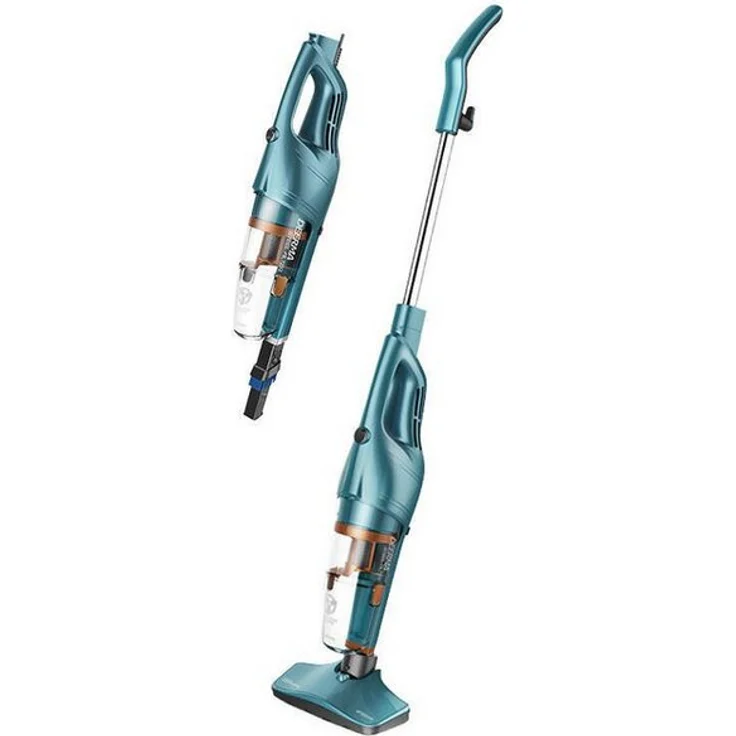 Deerma DX900, 2-in-1 Handstaubsauger & Stabstaubsauger mit effektivem Filtersystem und zwei austauschbaren Bürsten, leicht und leise
