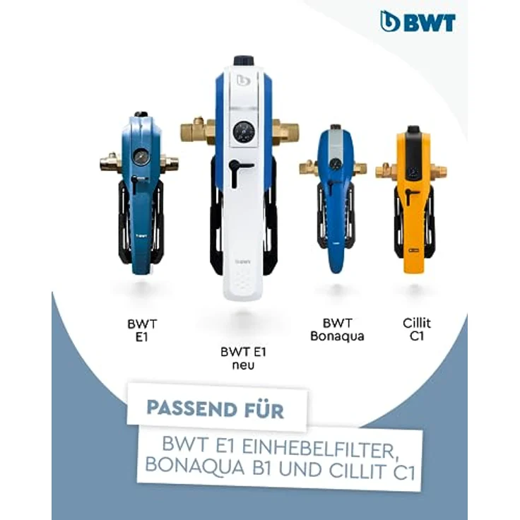 BWT E1 Hygienetresor für E1 HWS Einhebelfilter # 20393 Austauschfilter Filter – Bild 3