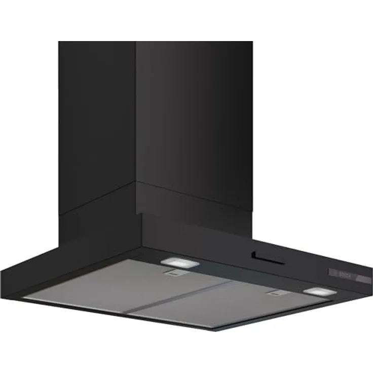 Bosch Serie 2, Wandesse DWB63BC60, 60 cm, Mattschwarz mit Tastensteuerung und Dual Filtersystem