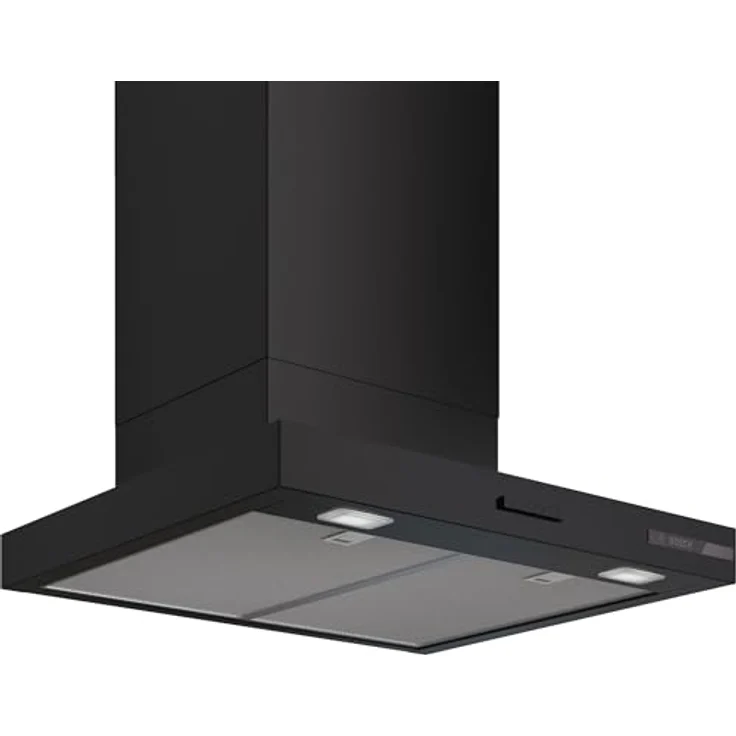 Bosch Serie 2, Wandesse DWB63BC60, 60 cm, Mattschwarz mit Tastensteuerung und Dual Filtersystem – Bild 1