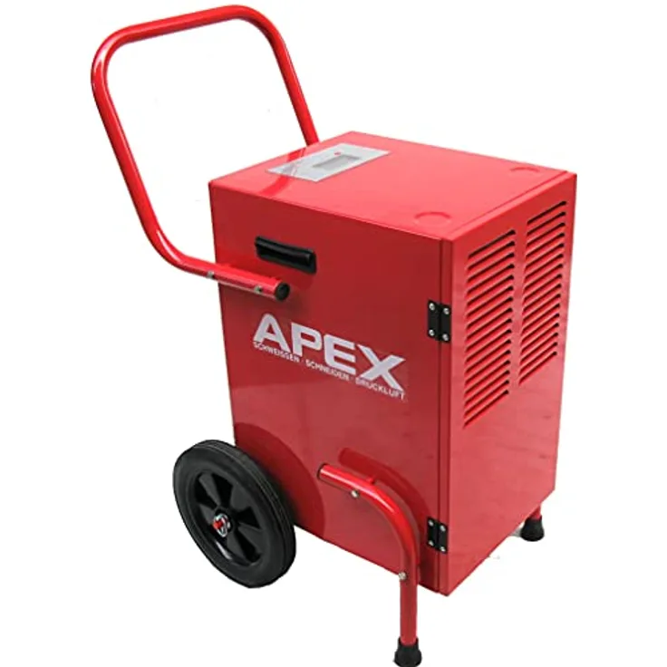 D&L Bautrockner Luftentfeuchter 55281 Raum Entfeuchter 50L Trockner Lufttrockner AWZ, mit elektronischem Hygrostat, stromsparend (silber)