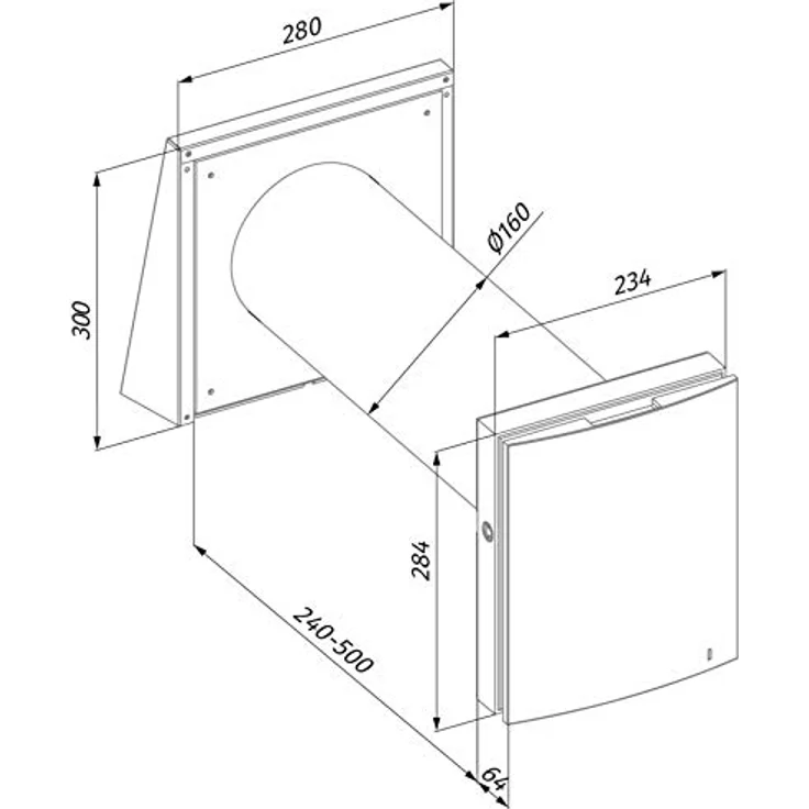 Vento Expert A50-1 Pro Komplettset - Blauberg Ventilatoren – Bild 3