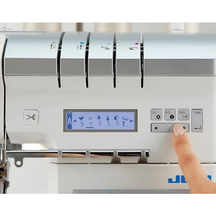 Juki MO-3500 Sumato, Overlock-Nähmaschine mit automatischer Fadenspannung und Fadenschneider – Bild 6