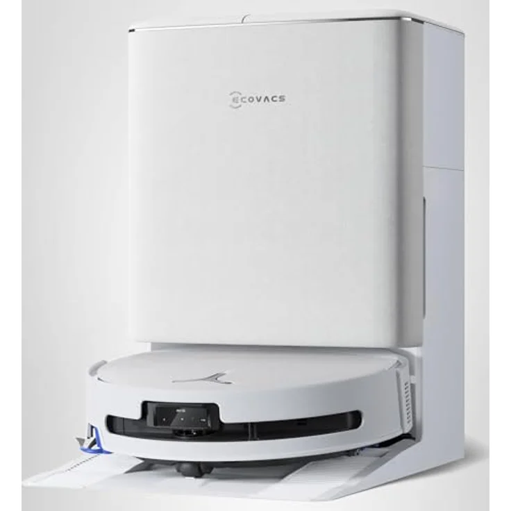 ECOVACS DEEBOT T90 OMNI, Saug- und Wischroboter mit 30.000 Pa Saugkraft, All-in-One OMNI-Station, selbstreinigende OZMO ROLLER 3.0, AIVI 3D Navigation, schwarz – Bild 9