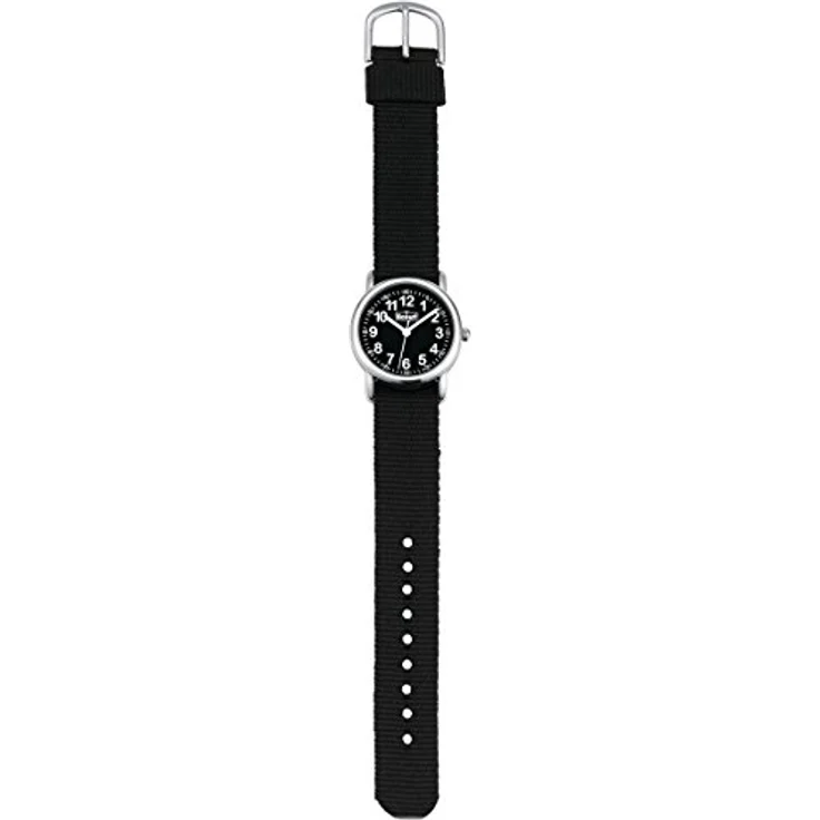 Scout Jungen-Armbanduhr Analog Quarz Textil 280304002, Wasserdicht bis 5 Bar, Gewebtes Stoffband, Mineralglas – Bild 1