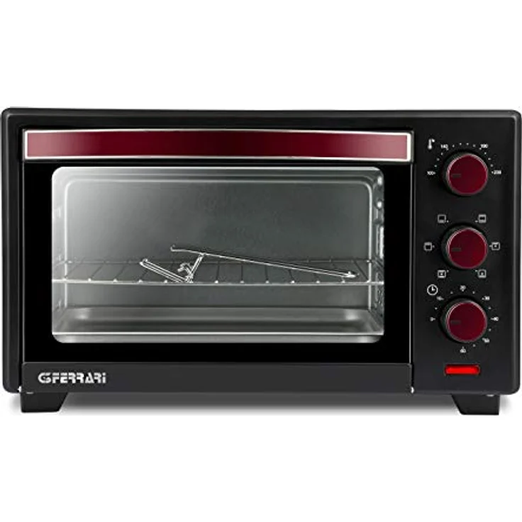 G3 Ferrari G10073 electric oven, Kleinbackofen, Rot, Schwarz – Bild 2