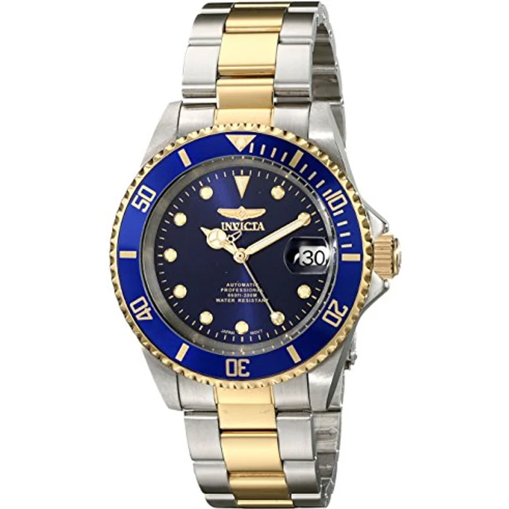 Invicta Pro Diver 17045, Edelstahl Automatikuhr für Herren mit schwarzem Zifferblatt, 40mm, 20 bar wasserdicht – Bild 1