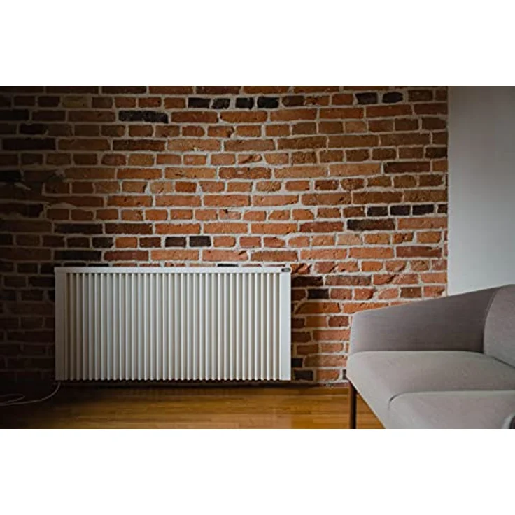 Thermotec AeroFlow Elektroheizung MAXI 2450 mit FlexiSmart-Regler, 2450 W, reinweiß (HFL007), Konvektor – Bild 3