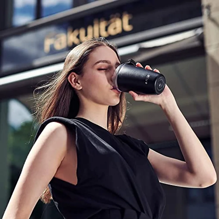 FLSK To-Go Cup 350 ml Weiß – Bild 2