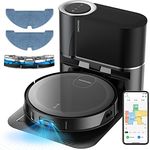 Proscenic Floobot X1 Saugroboter mit Absaugstation,Ultraschall-Wischsystem,3000Pa Saugkraft,PathPro™ Laser-gestützte Navigation,Staubsauger Roboter mit Siri,Google Assistant, Alexa& App-Steuerung