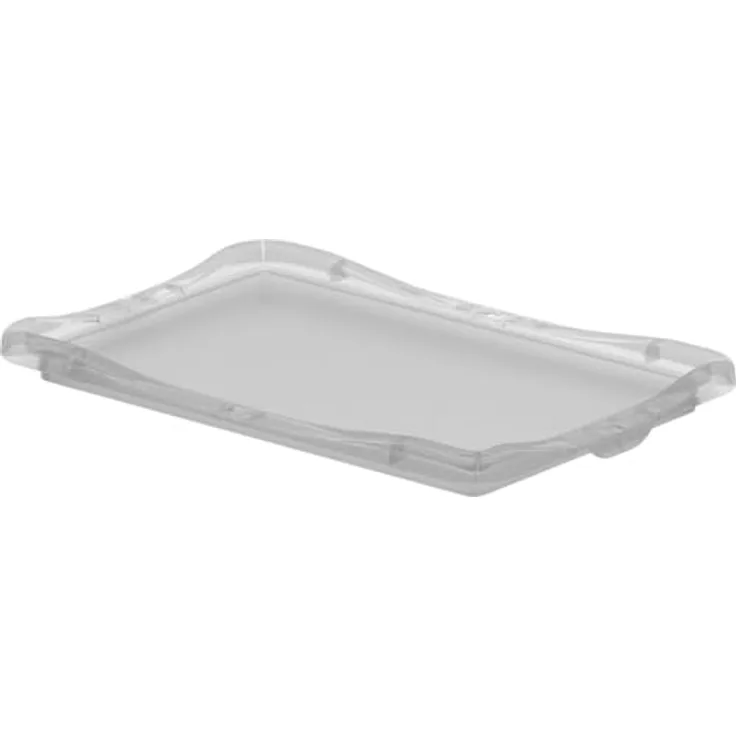 Surplus Systems Eurobox Deckel 30 x 20 cm, transparenter Klickdeckel für Stapelboxen