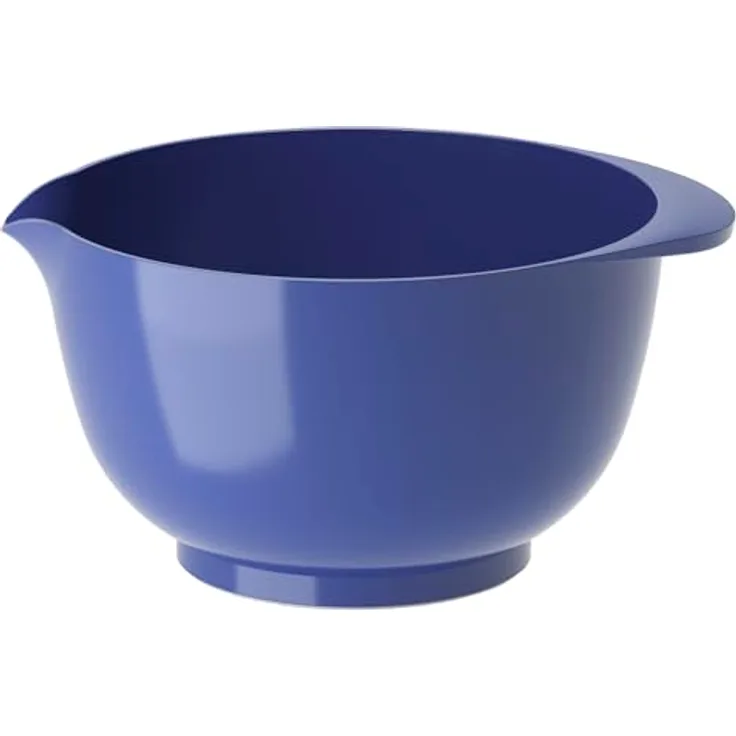 Rosti Margrethe Rührschüssel 3 Liter, Bruchsichere Teigschüssel aus Recycelbarem Kunststoff, mit gutem Griff, Electric Blue (Blau)
