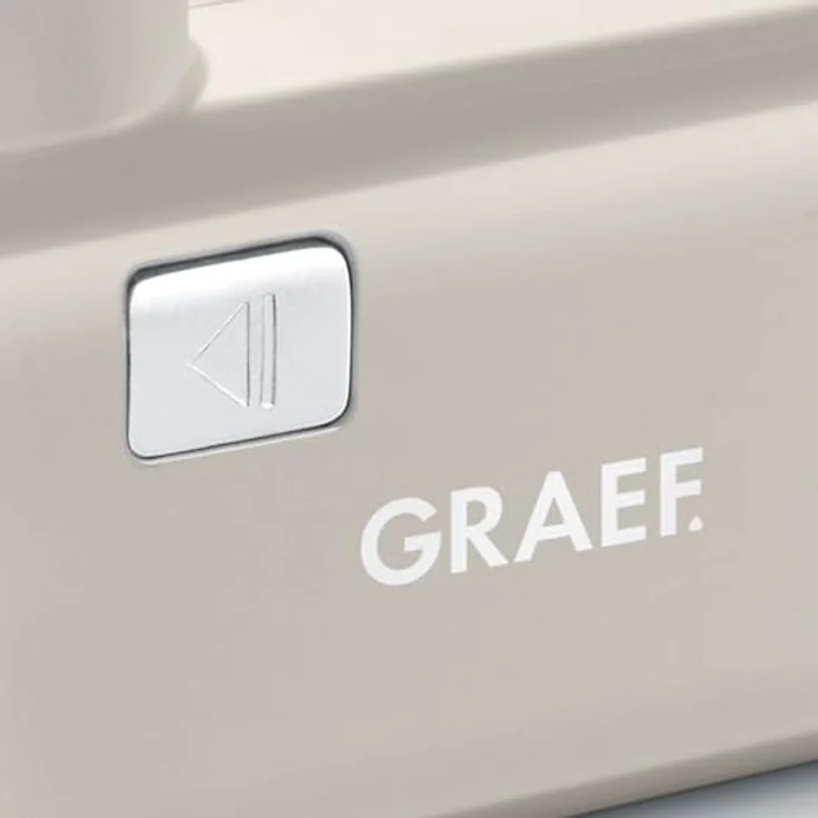 Graef Allesschneider EK 508, Elektromesser mit 150 W Leistung, Fingerschutz, senkrecht abstellbar, Edelstahlklinge, zeitloses Design – Bild 7
