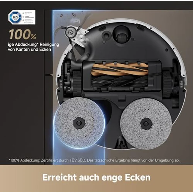 Dreame X50 Ultra White - 14.4V, 20,000 Pa Suction, 270 Min Runtime, Fall & Obstacle Sensors – Bild 5