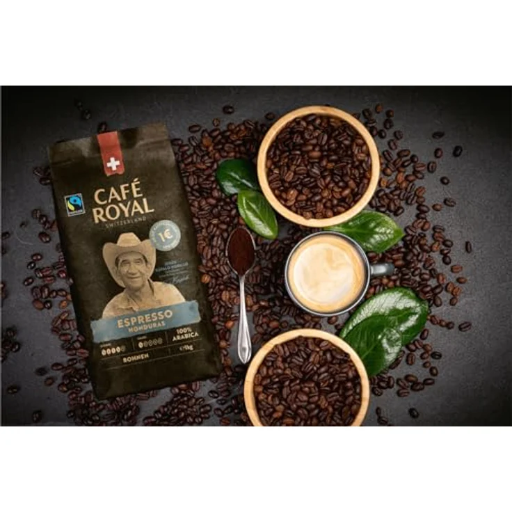 Café Royal Espresso Honduras, 1000g Bohnen – Bild 7