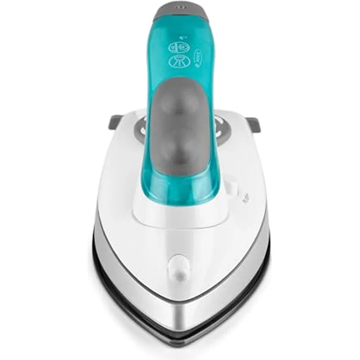 Orbegozo SV 1020, Dampfbügeleisen mit 1100 Watt, Antihaft-Platte, Sprühfunktion, Weiss Blau – Bild 5