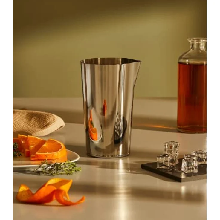 Alessi, Bar Zubehör, Cocktail Shaker stahlgrau (Cocktail Shaker) – Bild 2