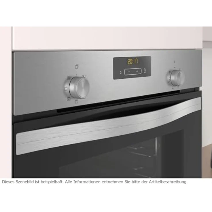 Constructa CF3M50052, Einbau-Backofen, 71 l Garraumvolumen, 5 Beheizungsarten, Edelstahl – Bild 2