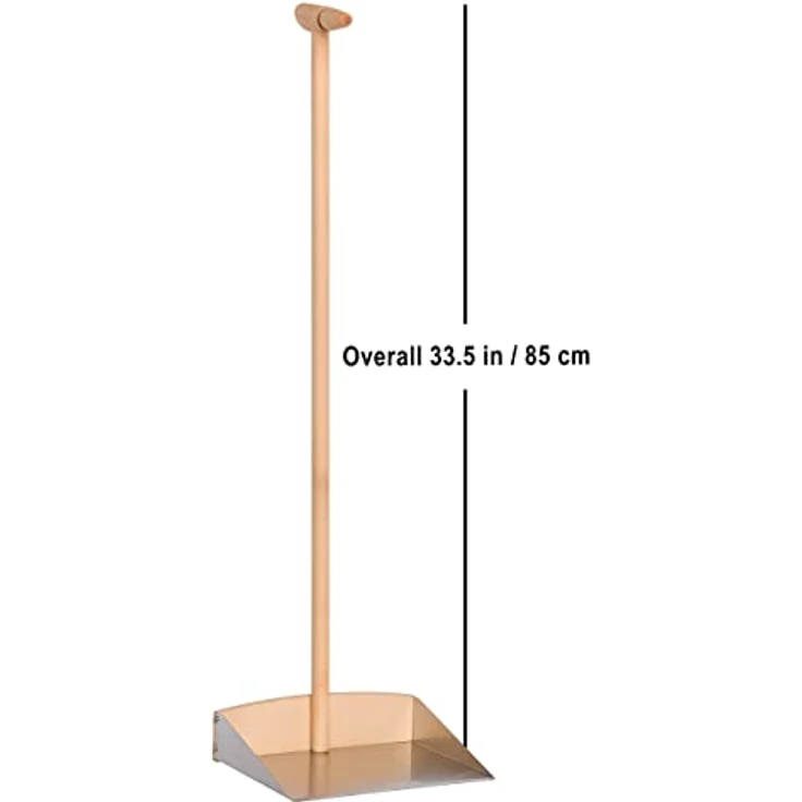 Bürstenhaus Redecker Kehrgarnitur Steh-Kehr-Set, 90 cm hoch, Buchenholz, Rosshaar, (1-tlg) – Bild 3