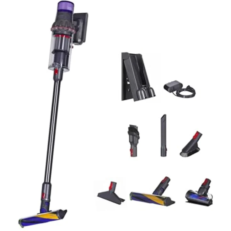 DYSON Akku-Hand-und Stielstaubsauger Dyson V15™ Detect Fluffy, 660 W - Kabelloser Staubsauger mit hoher Saugkraft und Stauberkennungstechnologie – Bild 2