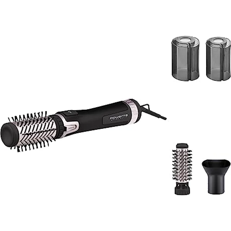 Rowenta Brush Activ Volume Shine CF9530F0, Heißluftbürste mit Ionisierungsfunktion und temperaturregulierbarem Styling, lila – Bild 1