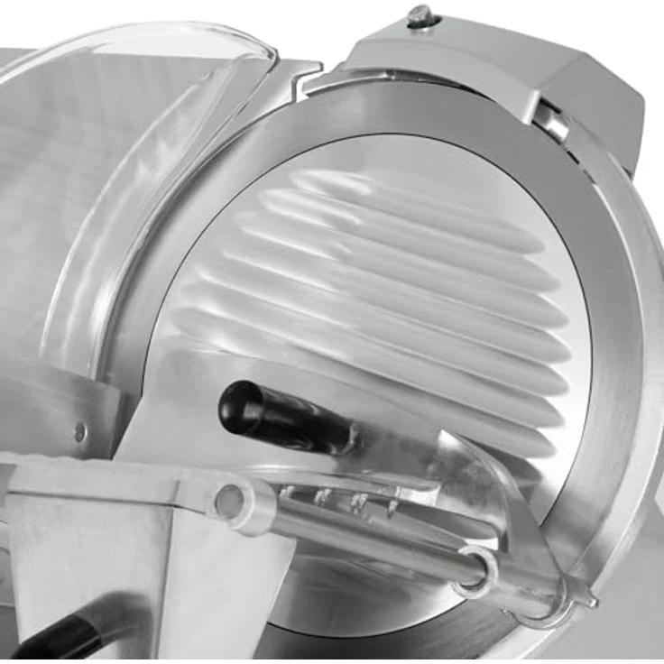 VERTES Aufschnittmaschine FD2-MS-300, Elektrisch mit 300W, 300mm Schneideklinge, Schnittstärke 0 bis 25mm, Aluminium Gehäuse – Bild 5