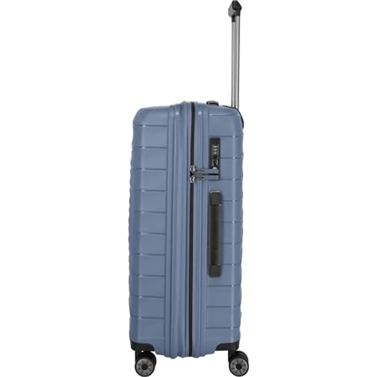 Travelite MOOBY 4w Trolley M, Marine UNISEX M - Robuster Koffer mit 4 Rollen – Bild 3