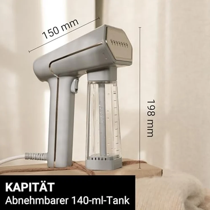 SteamOne GARMET STEAMER STEAMONE SN20GW, Dampfglätter, Weiss – Bild 6