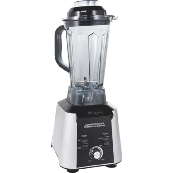 GastroHero Standmixer Blender ECO3, 2,5 Liter, 30000 U/min, 1680 W, sechs Edelstahlklingen, Aluminium-Korpus – Bild 1