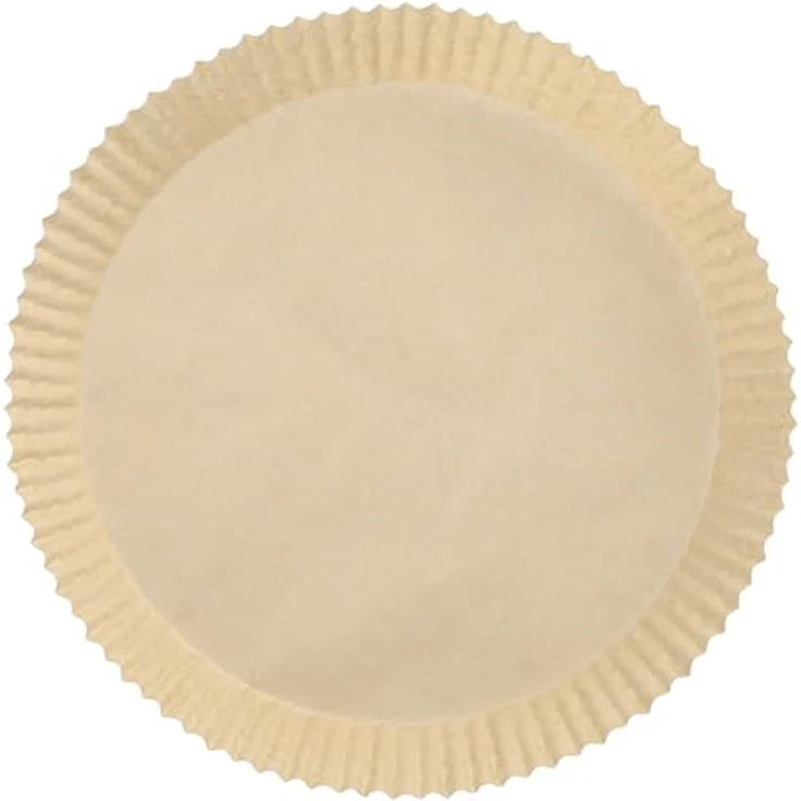 PAPSTAR 100 Backpapiere Ø 23 cm · 4,5 cm braun für Heißluftfritteusen, hitzebeständig bis 220°C, lebensmittelgeeignet – Bild 4