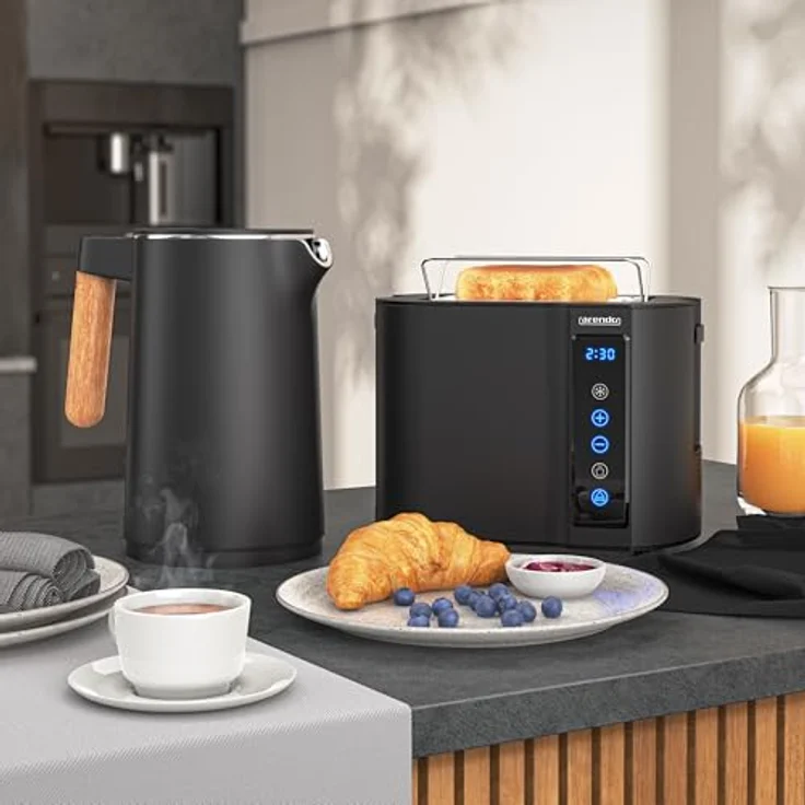 Arendo Sevencook Edelstahl Eierkocher, 7 Eier, 400 W, Härtegrad einstellbar, Warmhaltefunktion – Bild 6