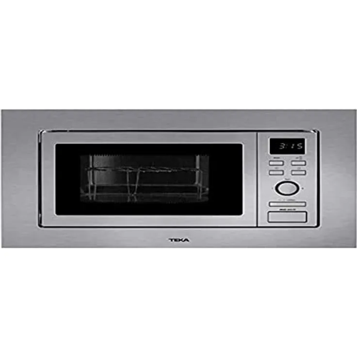 Teka MWE 201 FI Mikrowelle + Grill 20 l | Fünf Leistungsstufen, 800 W Ausgang | 20 l | 38,2 x 59,5 x 35,65, Edelstahl, normal