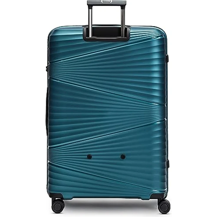 Pactastic Ultraleicht Hartschalen Check-in Koffer | Großer XL Trolley 50 x 32 x 75 cm / 103 Liter/nur 3.630 Gramm, Polypropylen Material | 4 Doppelrollen & TSA-Schloss - Preisvergleich – Bild 3