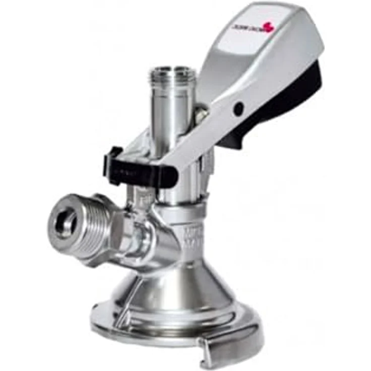 Micro Matic Kombi - Zapfkopf Micro-Matic, Kelleranstich mit Edelstahl-Stößel und individuellem Markenlabel – Bild 1