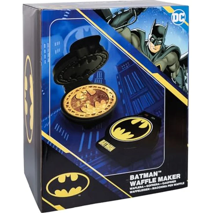 Uncanny Brands DC - Batman - Gaufrier, Waffeleisen – Bild 8