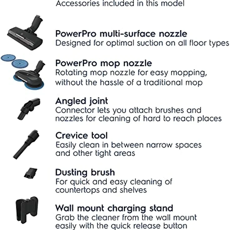 ELECTROLUX EP71B14WET, Cordless Stick, Denim blau – Bild 2