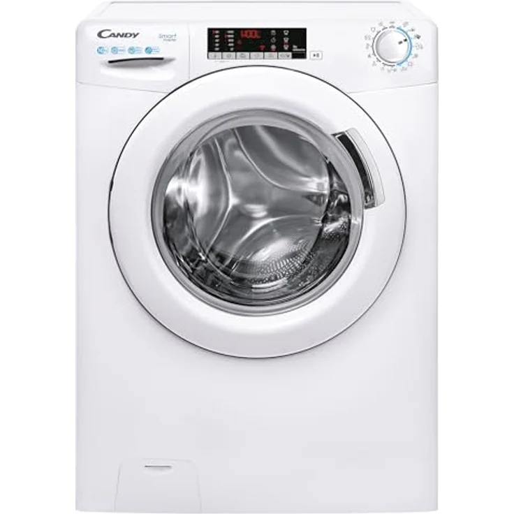 Candy CS 1410TXME1S, Frontlader-Waschmaschine, A, Fassungsvermögen 10 kg, Standgerät, Breite 65 cm, Edelstahltrommel, Restlaufzeitanzeige – Bild 2