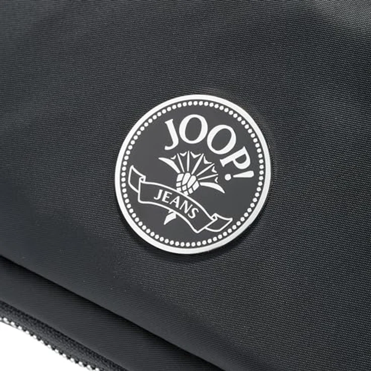 Joop! Jeans Lietissimo 1.0 Lilou Umhängetasche, 25 cm, schwarz, 100% Nylon mit Dehnfalte – Bild 5