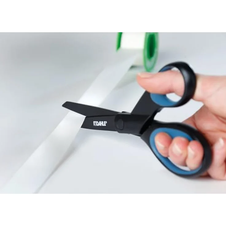 Dahle 54308 Office Titanium Schere (für Rechtshänder, 21 cm) - Preisvergleich – Bild 2