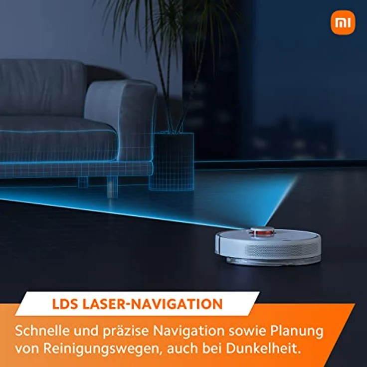 Xiaomi Robot Vacuum X10 Saug- & Wischroboter mit Auto Absaugstation, Smart Reinigungsplan, LDS Navigation, 4000Pa Saugkraft, 180min Laufzeit, APP Steuerung, Google & Alexa, Teppich Tierhaare Hartböden – Bild 4