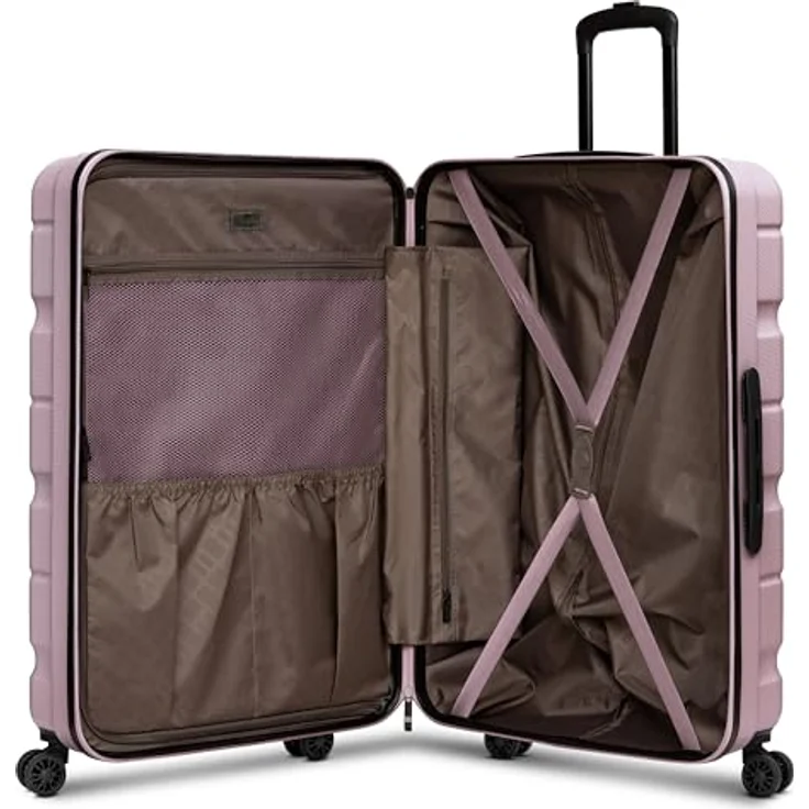 Franky Hartschalen-Trolley Munich 4.0, 4 Rollen, ABS, schwarz – Bild 7