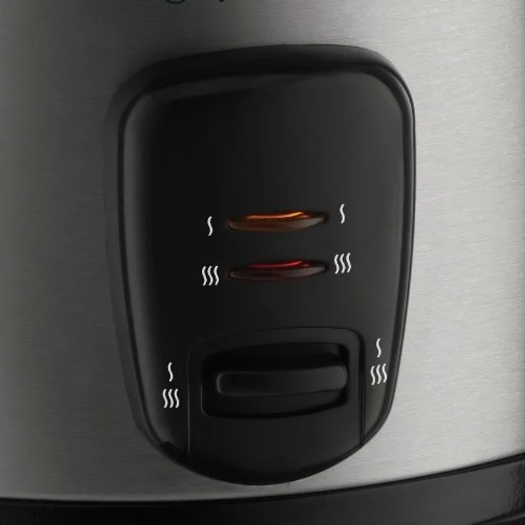 Russell Hobbs Reiskocher, 1,8l, 700 Watt, inkl. Dampfgarer-Einsatz, Warmhaltefunktion, antihaftbeschichteter Gartopf, Reislöffel & Messbecher, Schongarer für Gemüse & Fisch, CookHome, 19750-56 – Bild 2