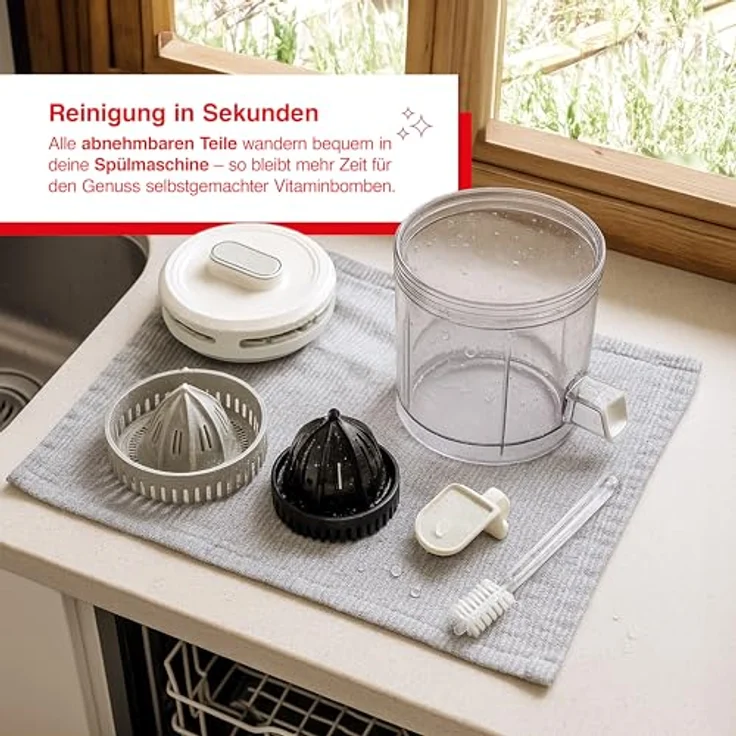 Solis Entsafter, hochwertiger Entsafter für frische Säfte, Edelstahl-Design – Bild 5